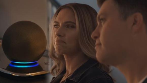 En el video se puede ver a Scarlett Johansson y a su esposo interactuando con Alexa hasta que todo se sale de control. (Foto: Composición)