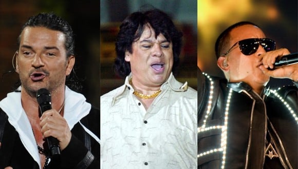 Canciones de Ricardo Arjona, Juan Gabriel y Daddy Yankee figuran en la lista de las 50 mejores canciones latinas de la historia, según Billboard. (Foto: AFP)