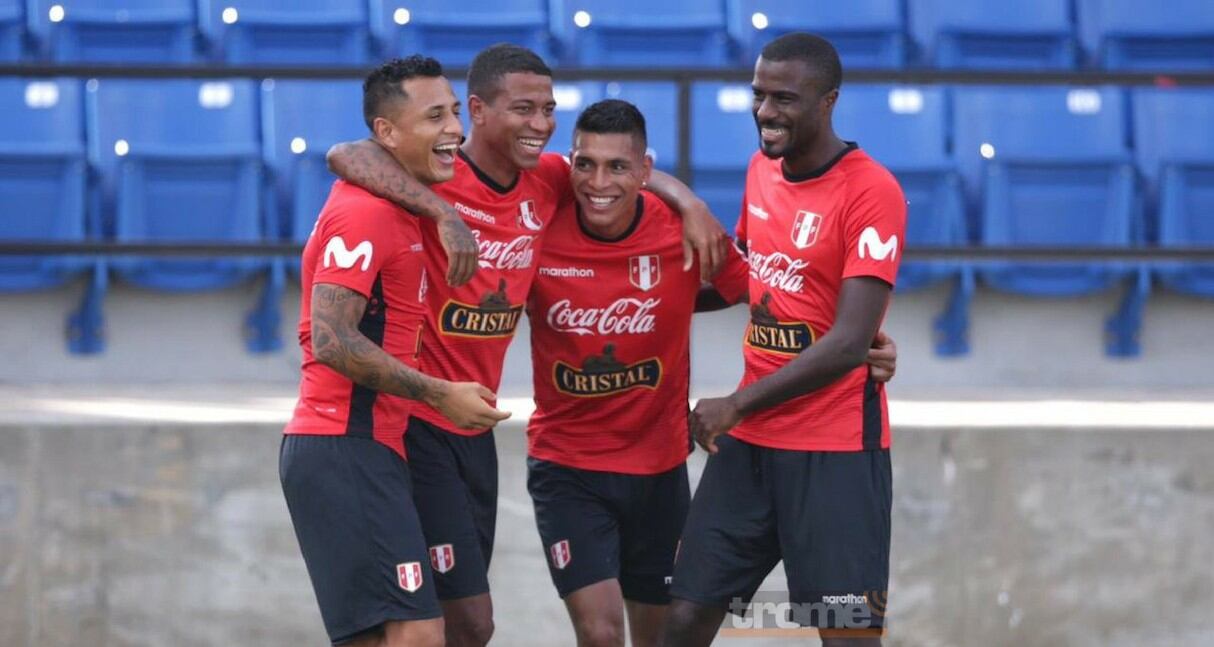 Selección peruana entrena de cara al amistoso con los Estados Unidos.