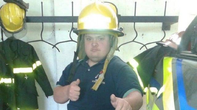 Álvaro, bombero