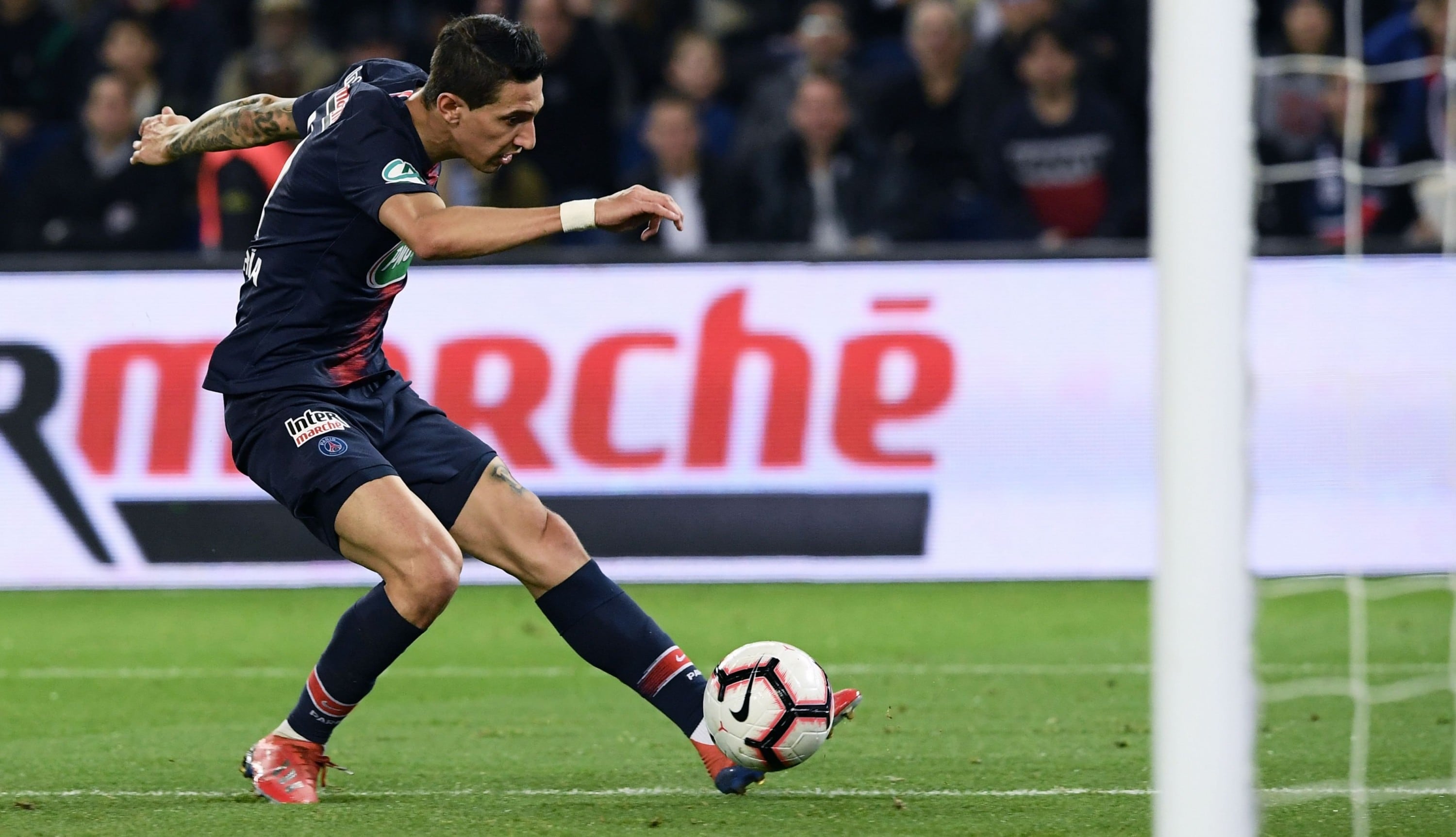 Ángel Di María anota doblete para PSG ante el Dijon por la Copa Francia