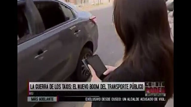 La fuerte entrada y demanda de Uber ha creado una polémica en Lima. (América TV)