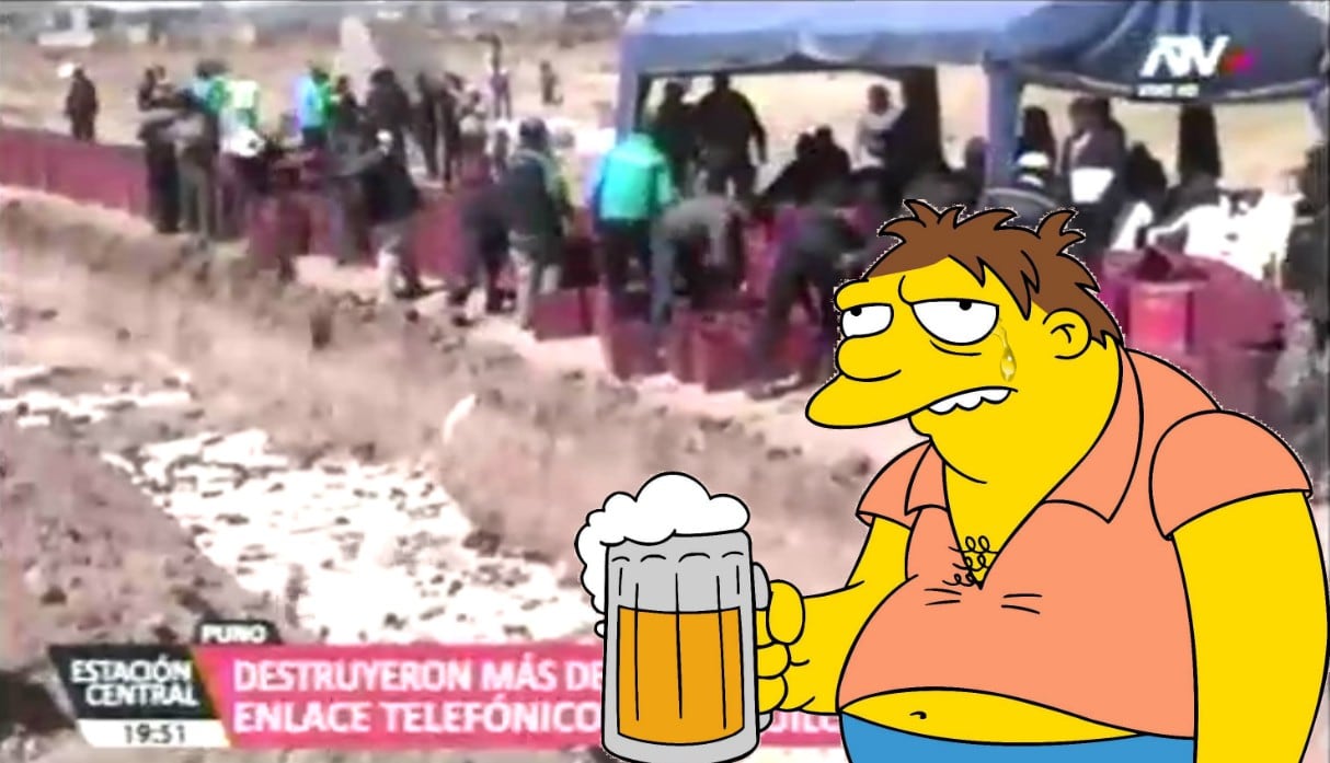 Puno: Destruyen más de mil cajas de cerveza incautadas a cantinas y discotecas ilegales