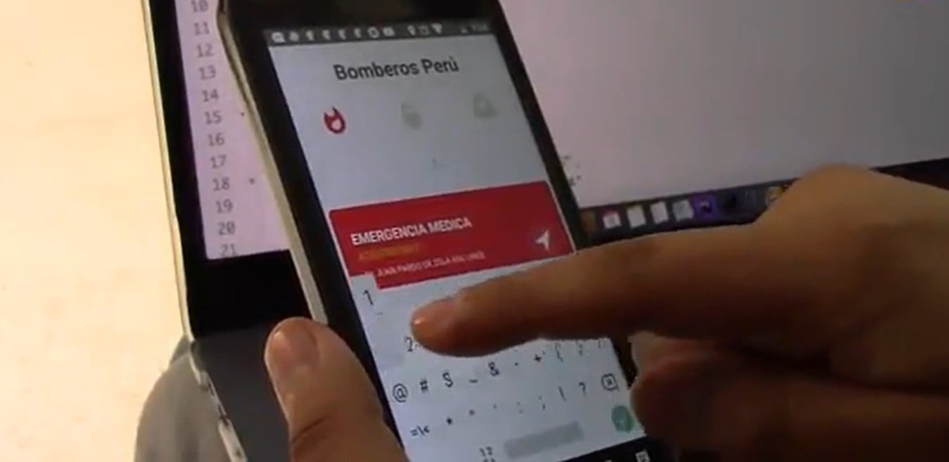 Bomberos peruanos podrán llegar más rápido a emergencias gracias a app creada por jóvenes peruanos.