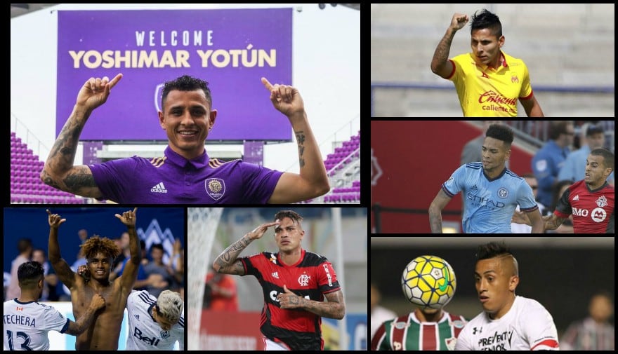Los 12 futbolistas peruanos presentes en las 3 ligas más importantes de América
