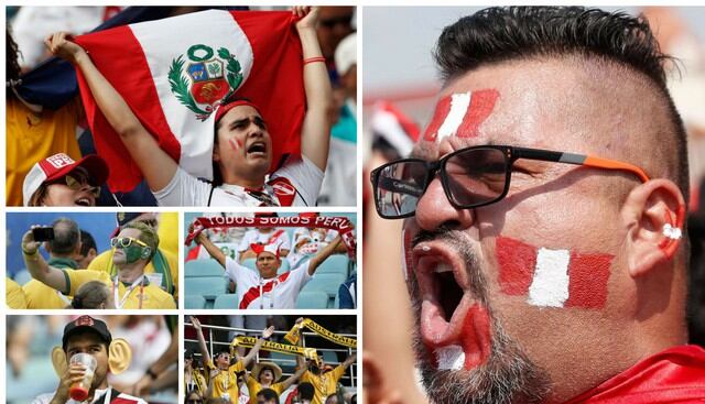 Perú vs Australia: Hinchas alentaron y vivieron una fiesta en el Olímpico de Sochi | FOTOS