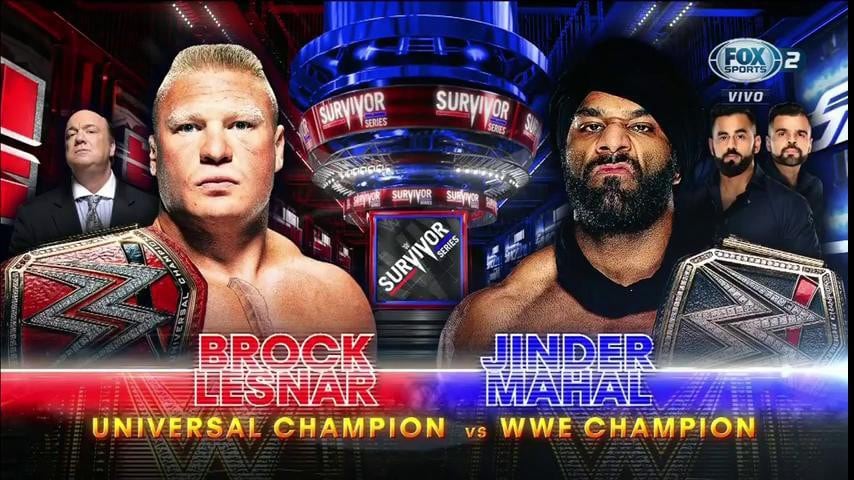 Campeones de ambas marcas se verán las caras en Survivor Series (WWE)
