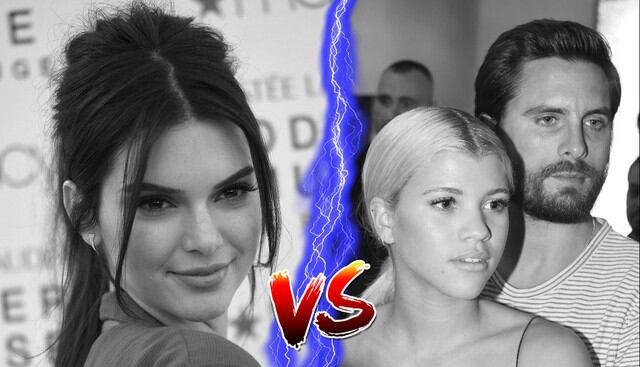 Kendall Jenner estaría en guerra contra su excuñado y su actual pareja. (Composición: Trome.pe / Fotos: AFP)