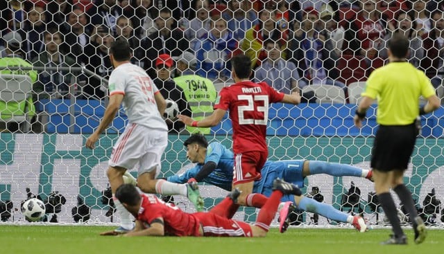 Gol de Diego Costa a Irán por el Mundial Rusia 2018