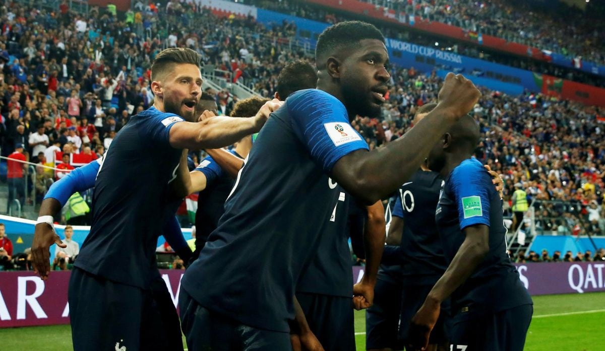 Francia vs Bélgica EN VIVO Canal TV ONLINE Gol Umtiti por las semifinales de Rusia 2018