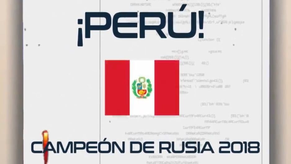 Facebook viral: ¡Perú será campeón mundial de Rusia 2018
