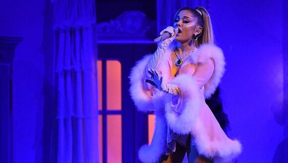 Grammy 2020: Ariana Grande y su espectacular interpretación de “7 Rings” durante la gala. (Foto: AFP)