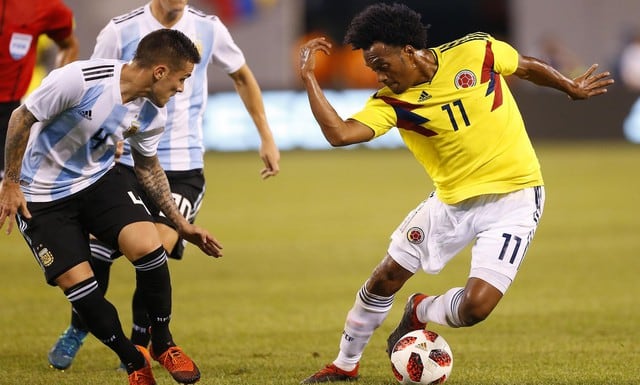 Colombia vs. Argentina en partido amistoso FIFA. (Fotos: Agencias)