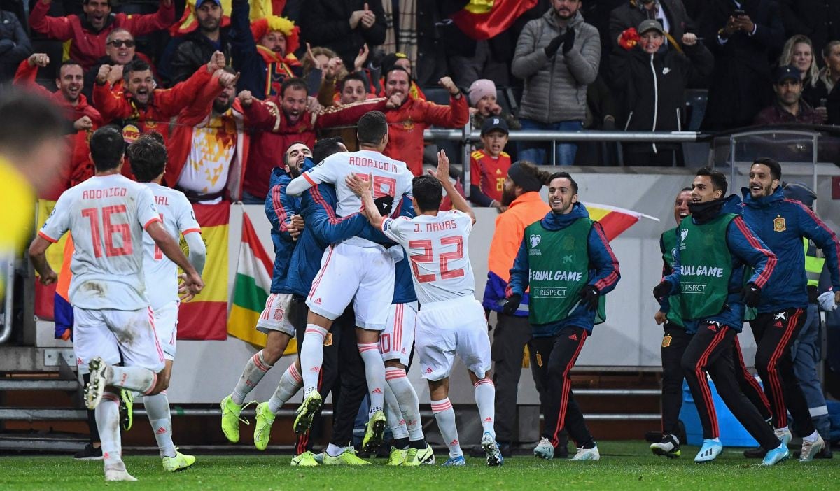 España empató 1-1 con Suecia con gol de Rodrigo al último minuto y clasificó a la Eurocopa 2020