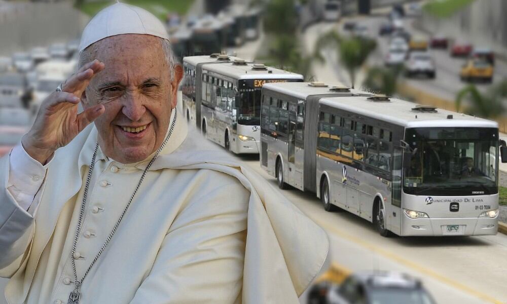 Papa Francisco: 4 mil buses del Metropolitano movilizarán a fieles para misa en Las Palmas