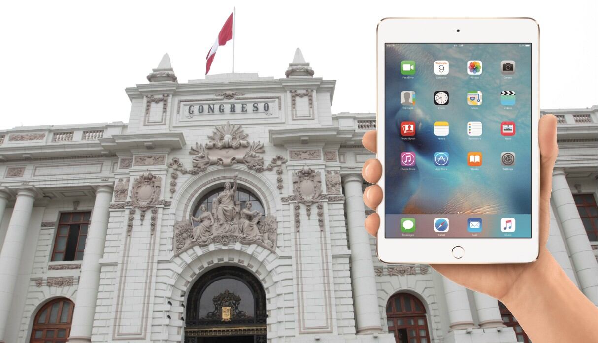 Congreso: Luis Galarreta anunció compra de iPads para parlamentarios para “ahorrar papel”