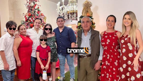 Brunella Horna y Richard Acuña separados en Nochebuena. (Instagram)