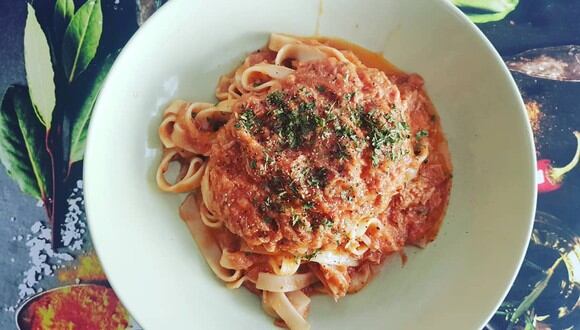 Si tienes ganas de un plato rico, fácil y rápido de preparar pues una buena pasta puede ser la solución. (Foto: Instagram @cocina_bonappetit / Imagen referencial))