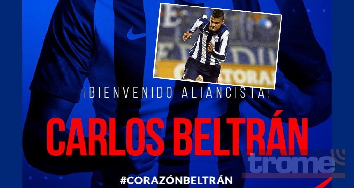 Carlos Beltrán es el nuevo refuerzo de Alianza Lima.