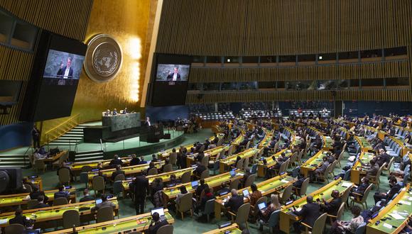 La Asamblea General de las Naciones Unidas. (Foto: Kena Betancur / AFP)