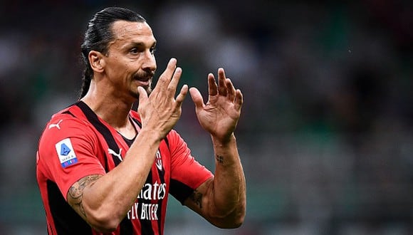 Zlatan Ibrahimovic volvió a jugar con el AC Milan el domingo tras cuatro meses. (Foto: Getty)