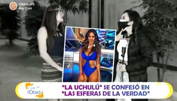 “La Uchulú” dice que Tepha Loza es su persona menos favorita de la TV. (Foto: captura de video)