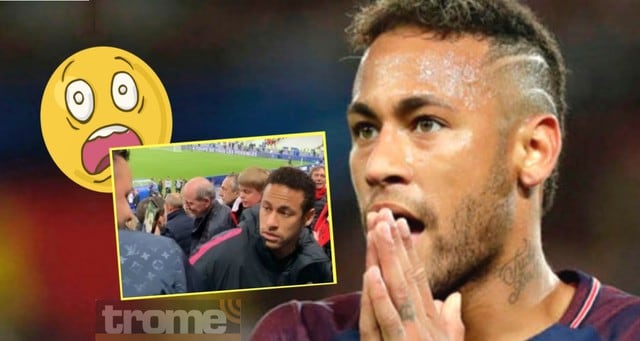Ocho fechas de suspensión recibiría Neymar por agredir a hincha en la Copa Francia