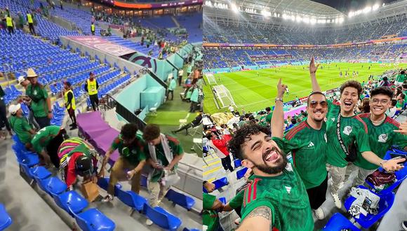 Unos influencers mexicanos que viajaron a Qatar se grabaron recogiendo la basura después del partido de México, pero solo recibieron críticas.
(Twitter: @VideosVirales69/ Ig: @juanpazurita)