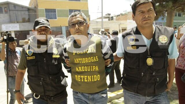 Chilenos fueron detenidos por la policía antidroga de Arequipa. (Trome)