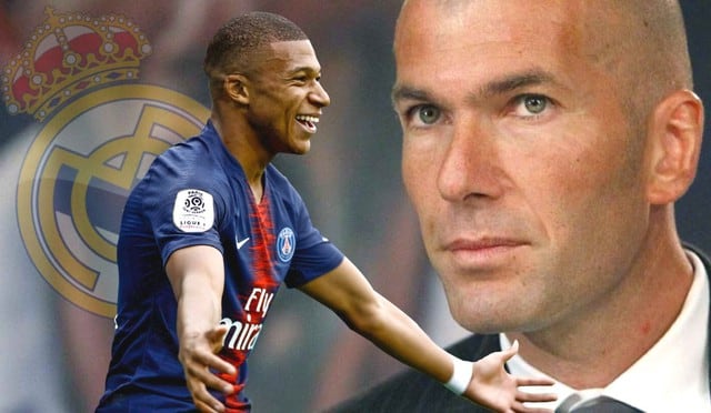 Zinedine Zidane  hizo este guiño a Kylian Mbappé