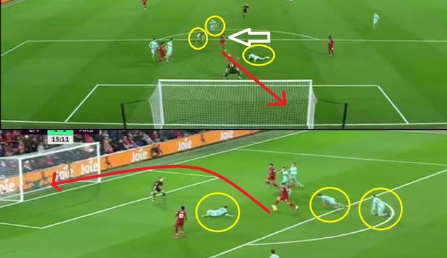 GOLAZO y doblete de Firmino: Bailó y dejó desparramados a toda la defensa en el Liverpool-Arsenal