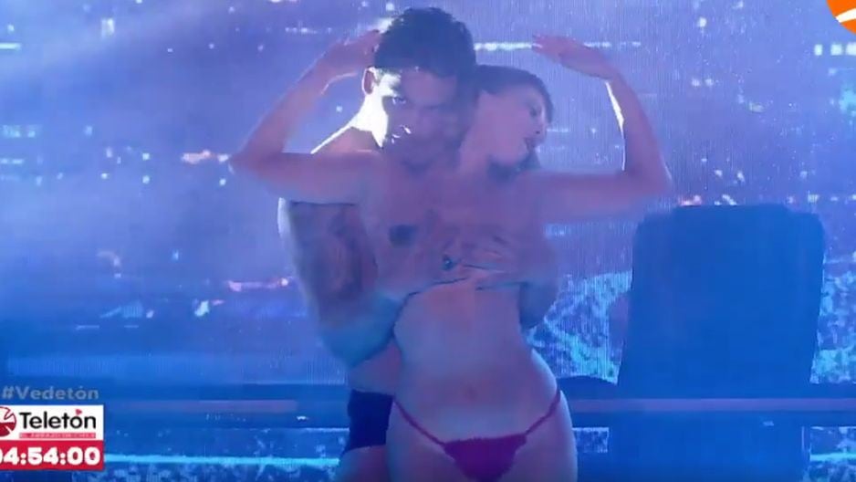 Thiago Cunha elevó temperatura de 'Teletón' Chile con sexy baile apto solo para adultos