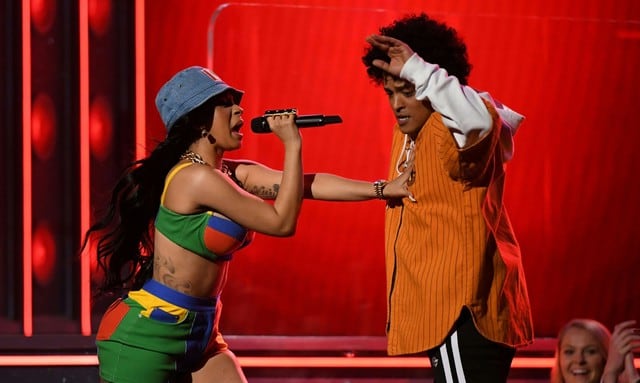 Grammy 2018: Bruno Mars y Cardi B