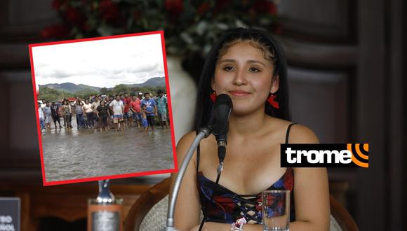 Milena Warthon se pronuncia ante fuertes lluvias en Perú. (Foto: TROME).