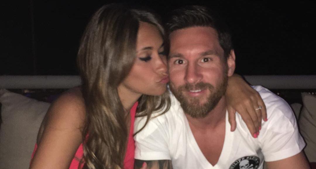 Antonella Roccuzzo emociona a Lionel Messi con foto de su avanzado embarazo