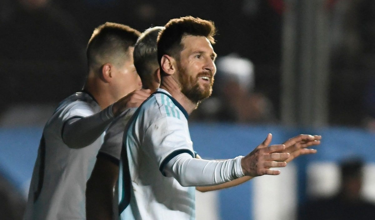GOLES y Doblete de Messi en el Argentina vs Nicaragua por fecha FIFA