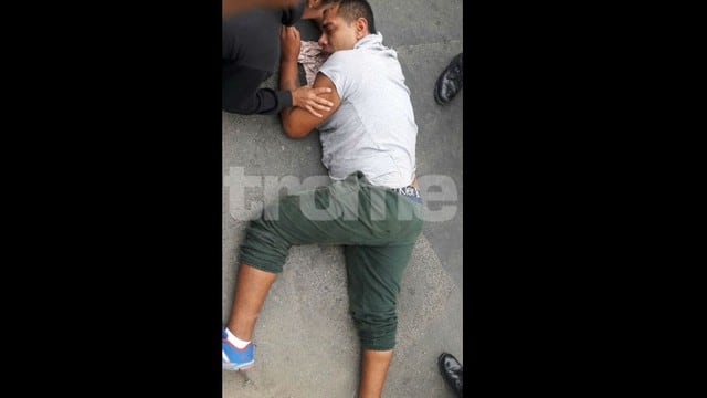 Sujeto atacó a policías con cuchillo en Independencia.