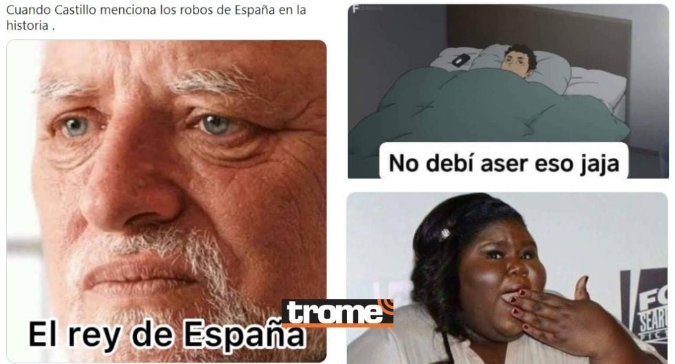 Memes del Rey de España tras el discurso de Pedro Castillo