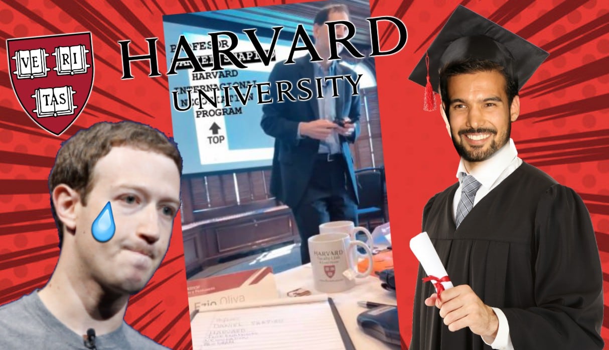 Instagram viral: Ezio Oliva documenta al detalle su ingreso a la Universidad Harvard