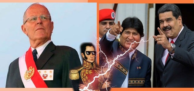 Mandatario boliviano se manifestó en apoyo a Nicolás Maduro.