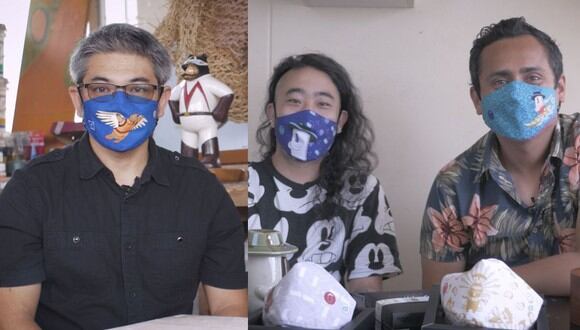 Escultor Aldo Shiroma y más artistas peruanos lanzan colección de mascarillas. (Foto: Difusión)