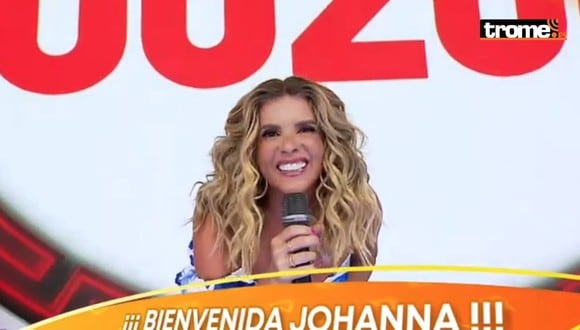 Johanna San Miguel es la conductora del regreso de Habacilar. (América Tv)