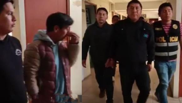 Arequipa: Padre e hijo fueron capturados y se les dictó prisión preventiva acusados de asesinar de un balazo a mecánico.