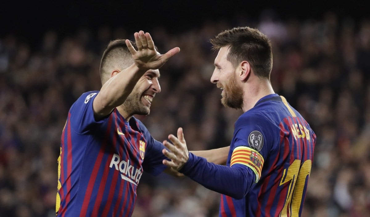 Con doblete de GOLAZOS de Messi, Barcelona venció 3-0 a Liverpool por la Champions League