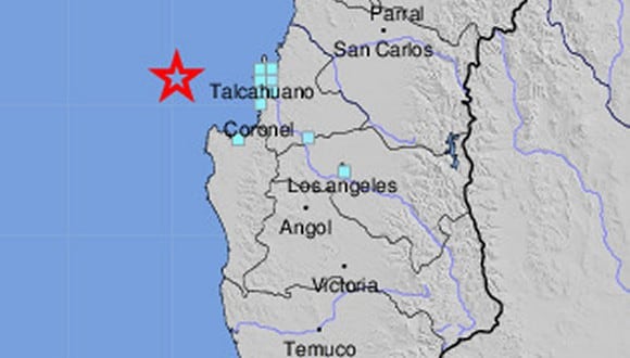 Autoridades informaron que las características del sismo no reúnen las condiciones necesarias para generar un tsunami en las costas chilenas. (Foto: USGC)