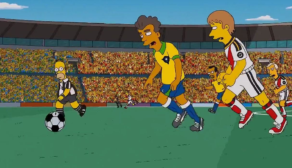 Esta es la verdad tras el viral de que Los Simpson predijeron la final Perú vs Brasil. (Foto: Captura de video)