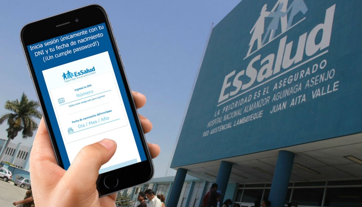 Con la nueva app de EsSalud podrás sacar cita más rápido y sin hacer cola.