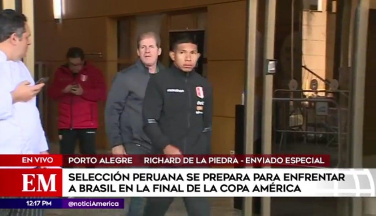 Edison Flores fue sometido a una resonancia magnética para saber si llega a la final de la Copa América