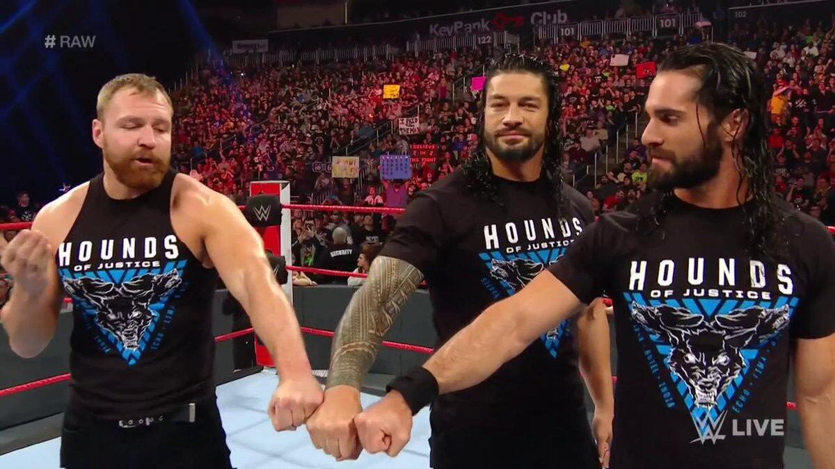 Roman Reigns, Seth Rollins y Dean Ambrose continuarán su camino por separado. (Captura Fox Sports 2)