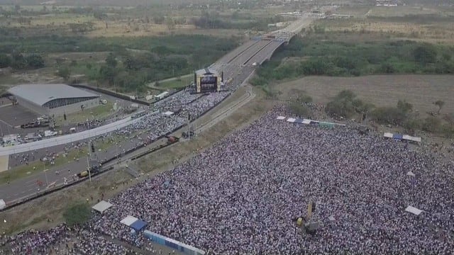 Venezuela AID LIVE: Así se vive el multitudinario concierto en favor de los venezolanos